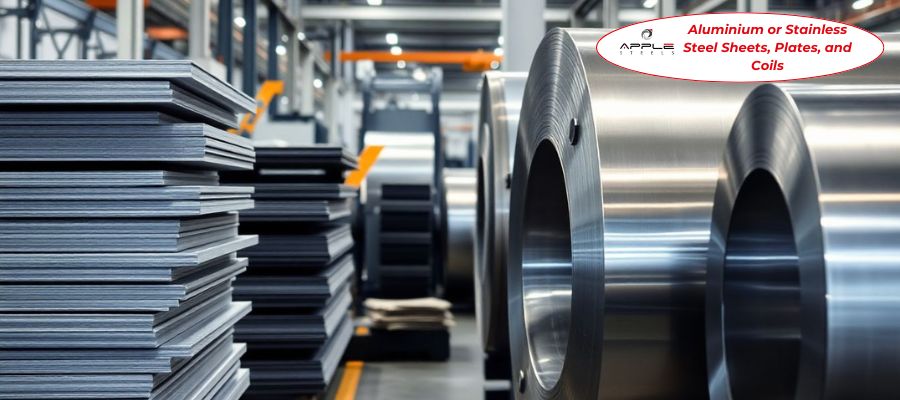 Aluminium or Stainless Steel Sheets, Plates, and Coils