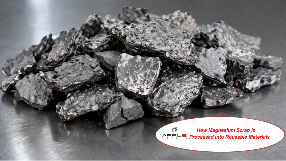 How Magnesium Scrap Is Processed Into Reusable Materials